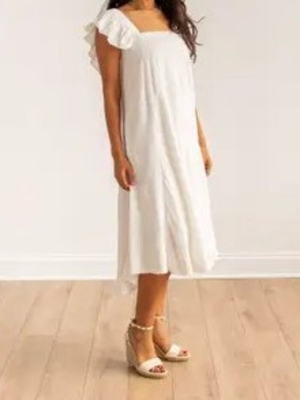 Cozumel Breeze White Versi Dress convertible to a Skirt combo - White